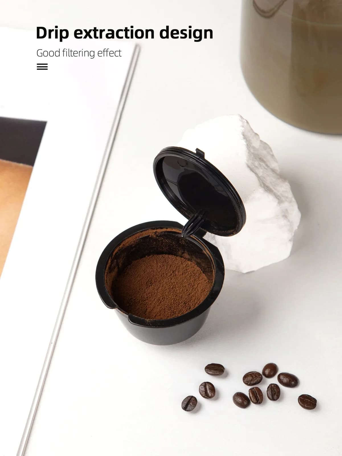 Kapsul Kopi Boleh Guna Semula 1/3/5/10 Biji Serasi Nescafe Dolce Gusto