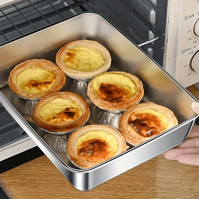 Set 3 Bekas Makanan & Kotak Bekal Keluli Tahan Karat, Kalis Bocor Boleh Ditindih untuk Perkhemahan