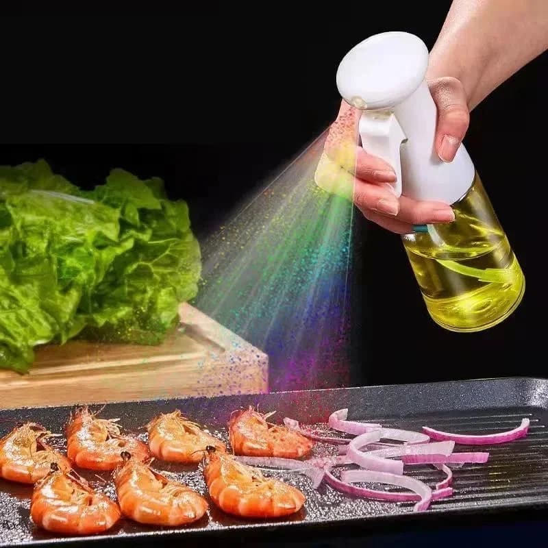 1 Keping Botol Semburan Minyak 100/200/300/500ml untuk Dapur & Air Fryer
