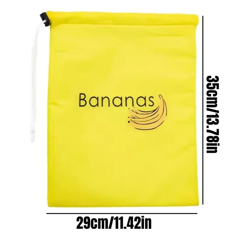 Beg Penyimpan Pisang 1/2/3/5 Keping Beg Kekal Segar Filem Aluminium Penebat