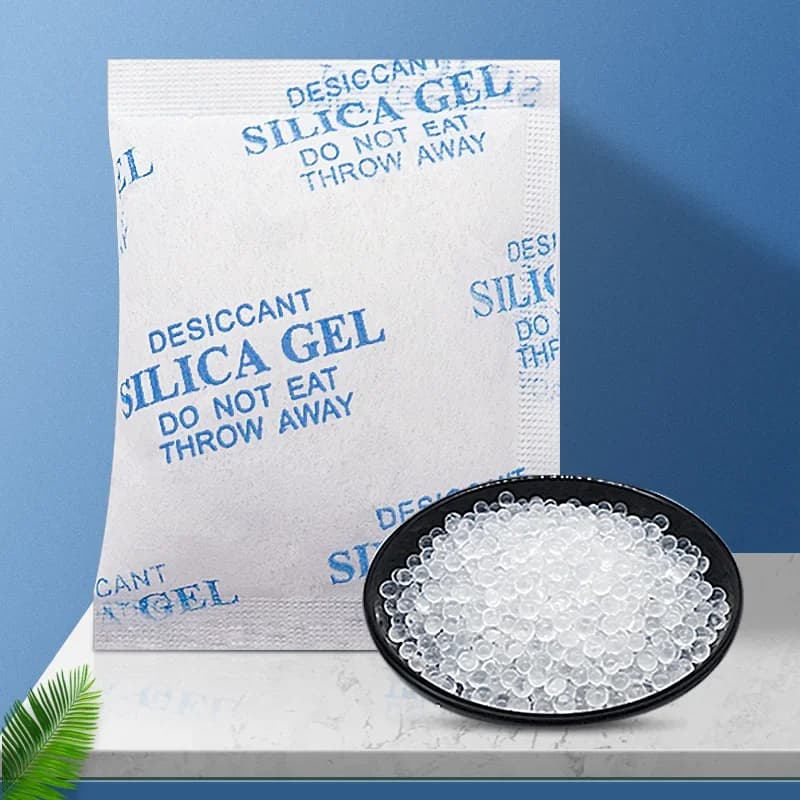 Pek Gel Silika 2/5/10/20/30g Bahan Pengering Tak Toksik Beg Penyerap Kelembapan Penyahlembap Dapur Ruang Tamu