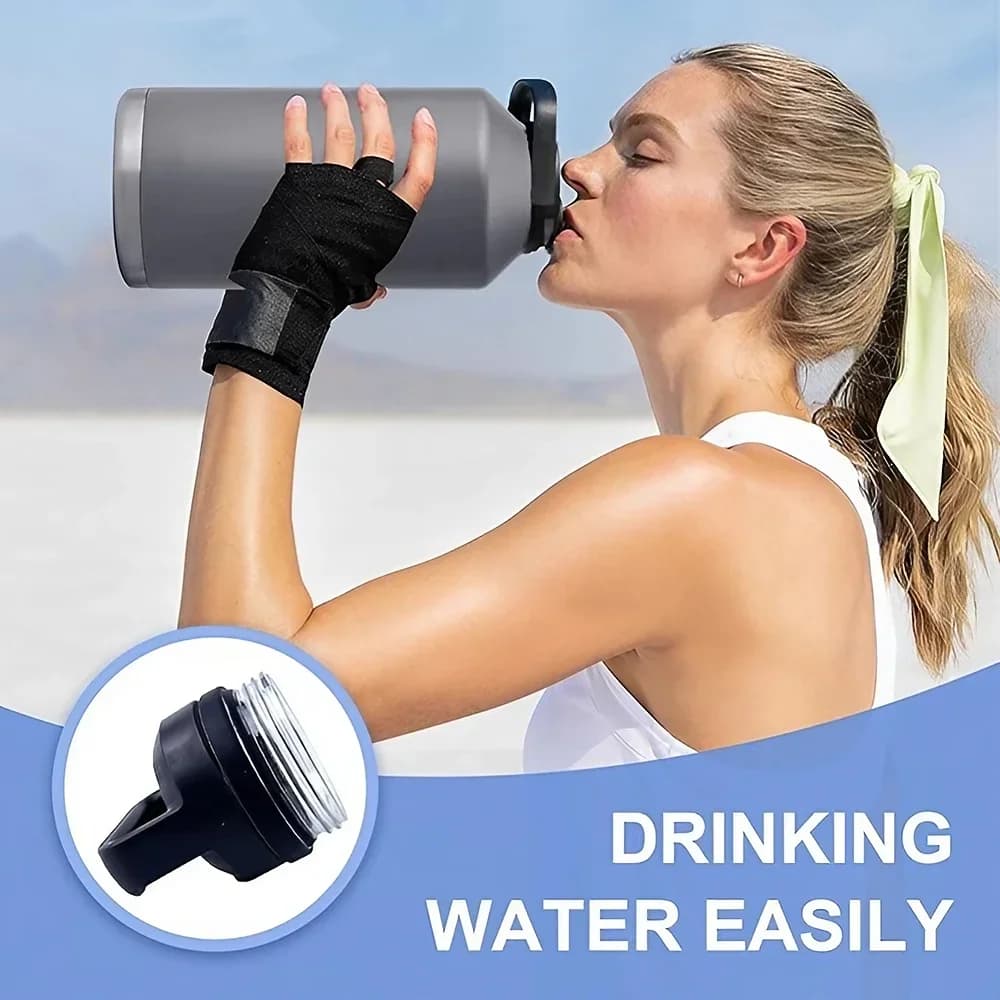 Penutup Gantian Rambler Chug 1/2/3 Keping, Serasi dengan Model YT 18oz, 26oz, 36oz, 64oz - Aksesori Penutup Botol Sukan